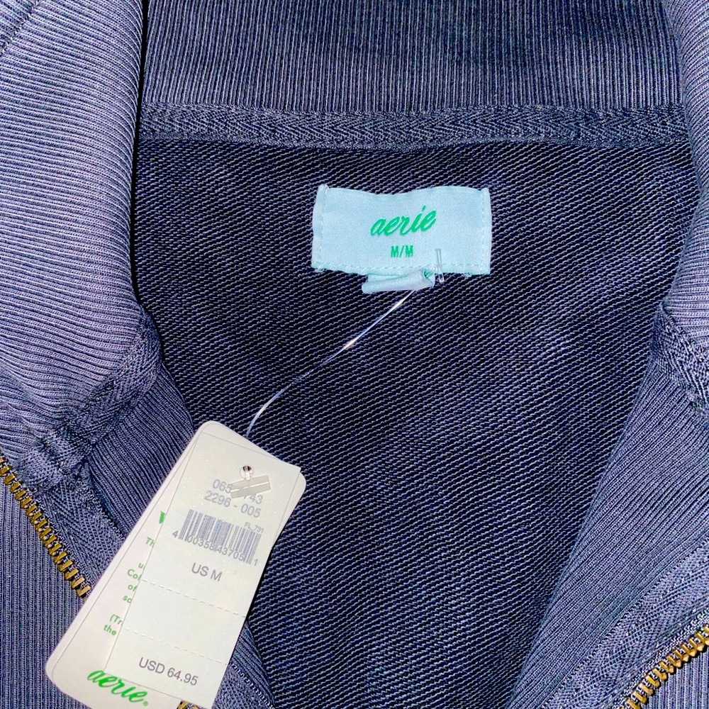 Brand new with tags size M Aerie oversized rich gray hoodie